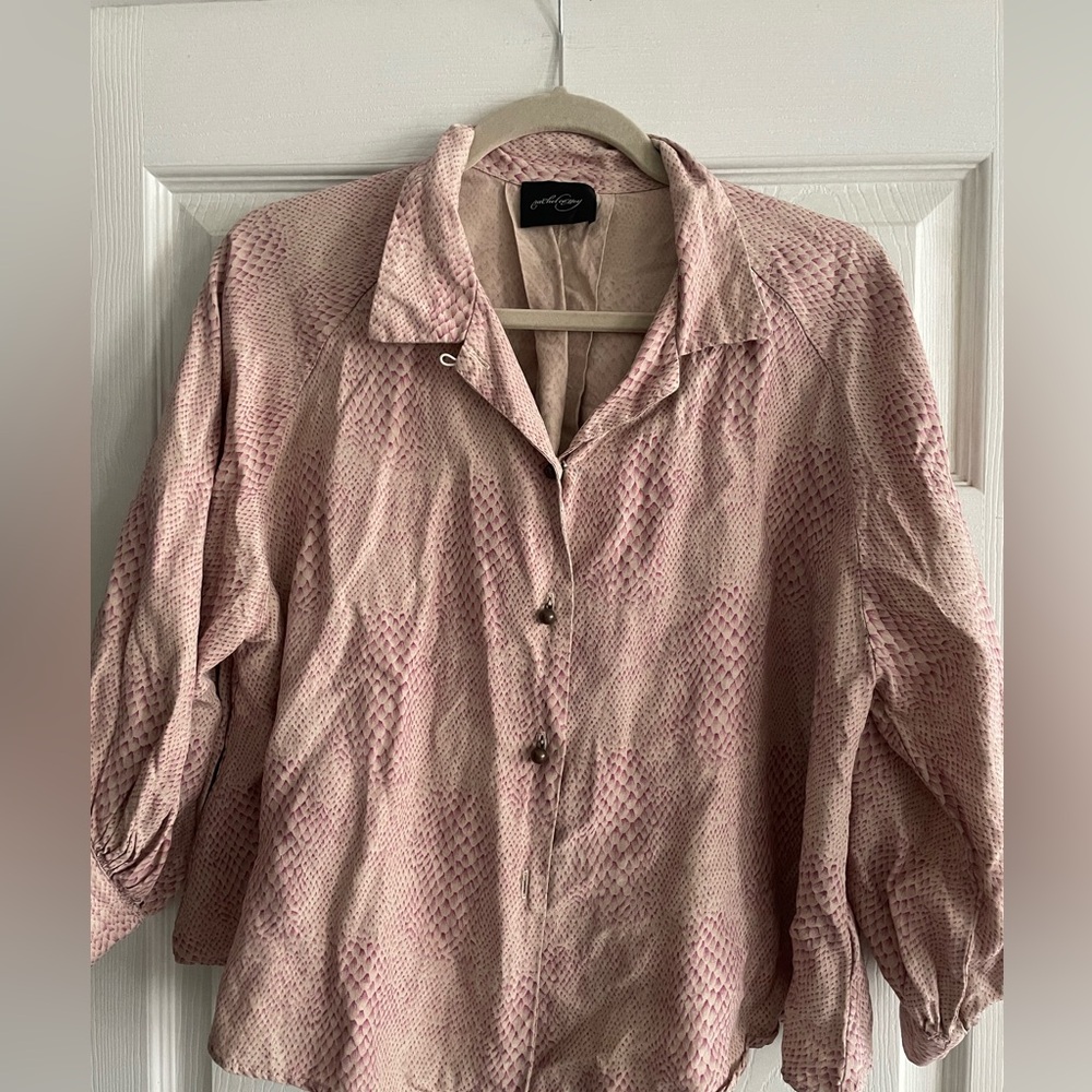 Rachel Comey Printed swing blouse